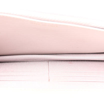 Chanel Lambskin Quilted Chanel 19 Wallet On Chain WOC Light Pink 5 of 12