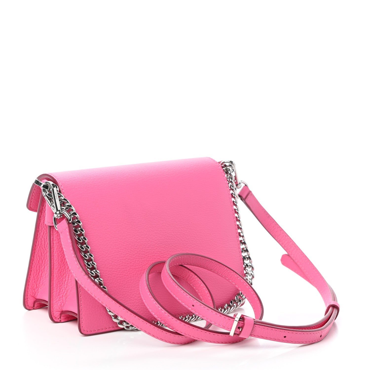 MCM Calfskin Patricia Crossbody Bag Sugar Pink 3 of 9