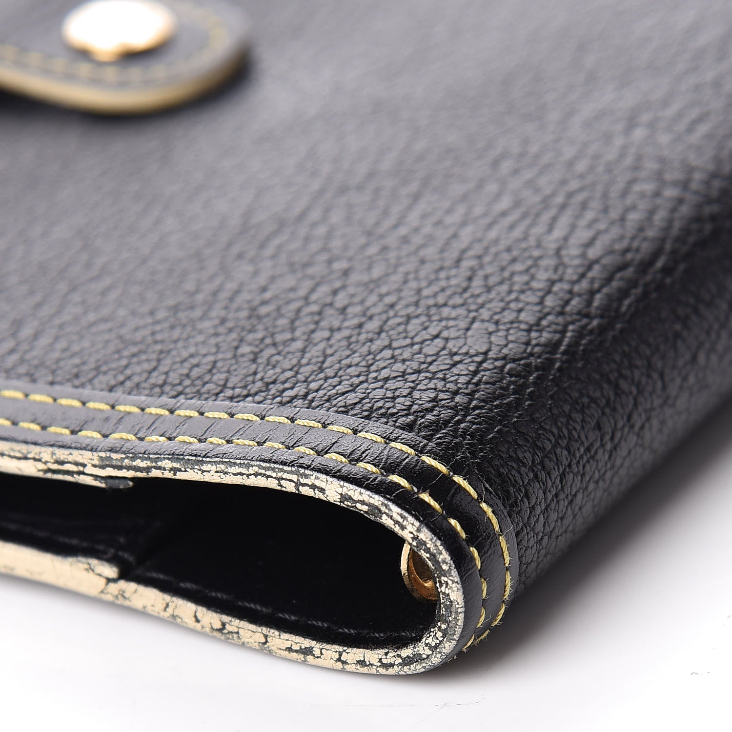 Louis Vuitton Suhali Small Ring Agenda Cover Black 8 of 12