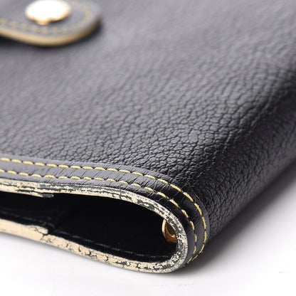Louis Vuitton Suhali Small Ring Agenda Cover Black 8 of 12