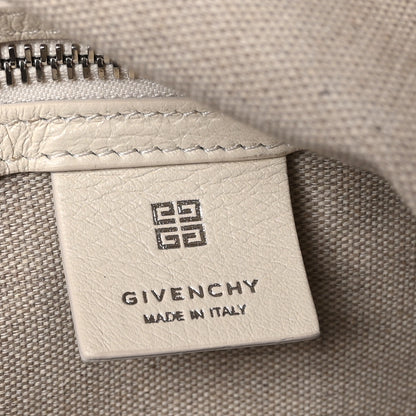 Givenchy Tumbled Calfskin Medium Voyou Bag Ivory 7 of 10