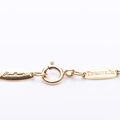 Tiffany 18K Yellow Gold 12mm Elsa Peretti Eternal Circle Pendant Necklace 7 of 7