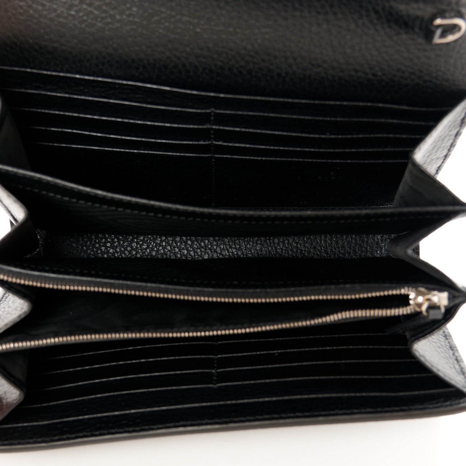 Gucci Calfskin Mini Dionysus Chain Wallet Black 5 of 10