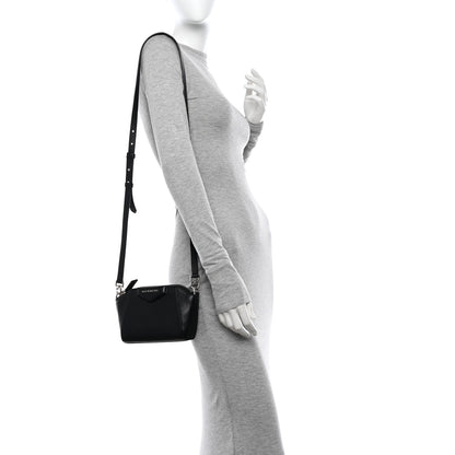 Givenchy Sugar Goatskin Nano Antigona Black 3 of 11