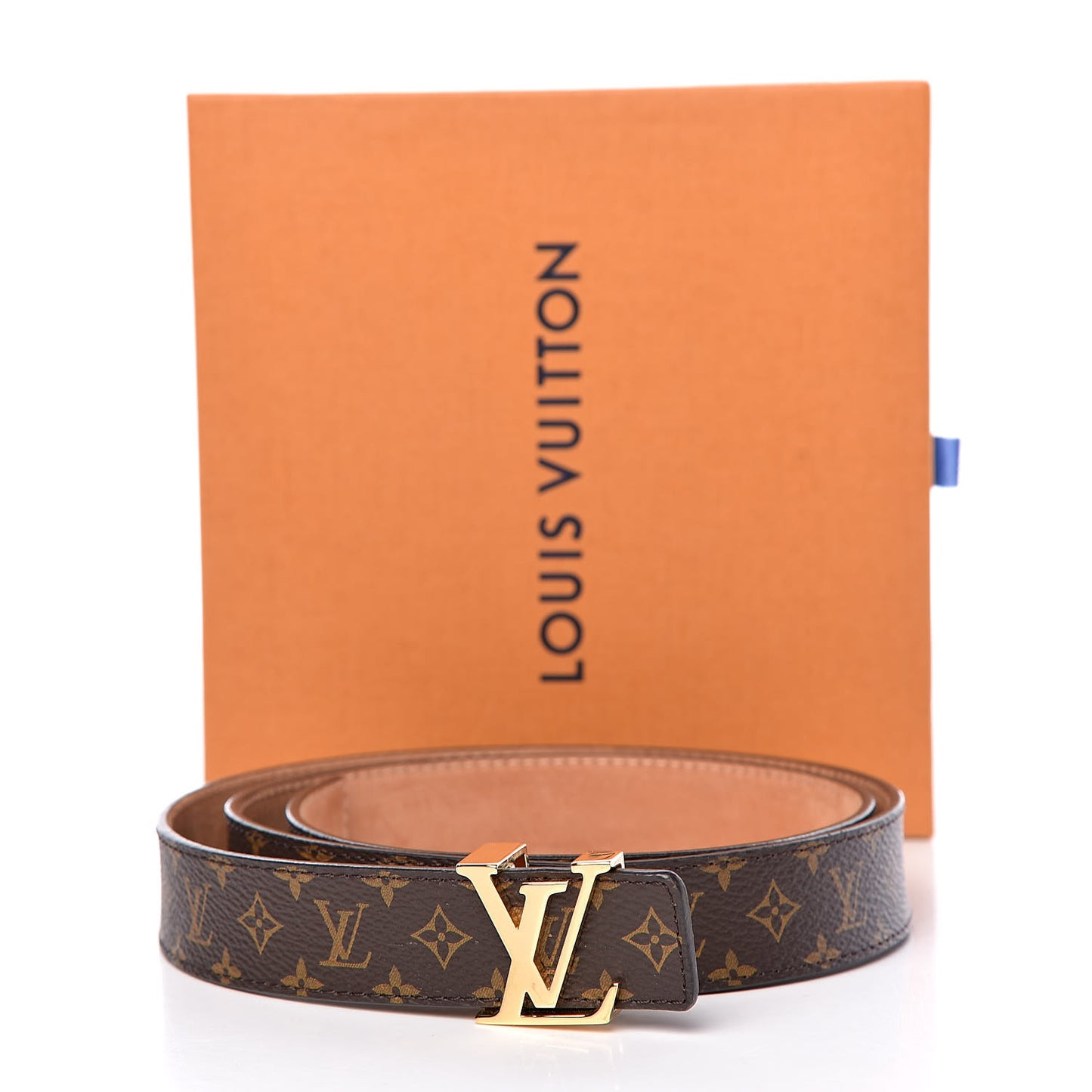 Monogram 25mm LV Initiales Belt 85 34