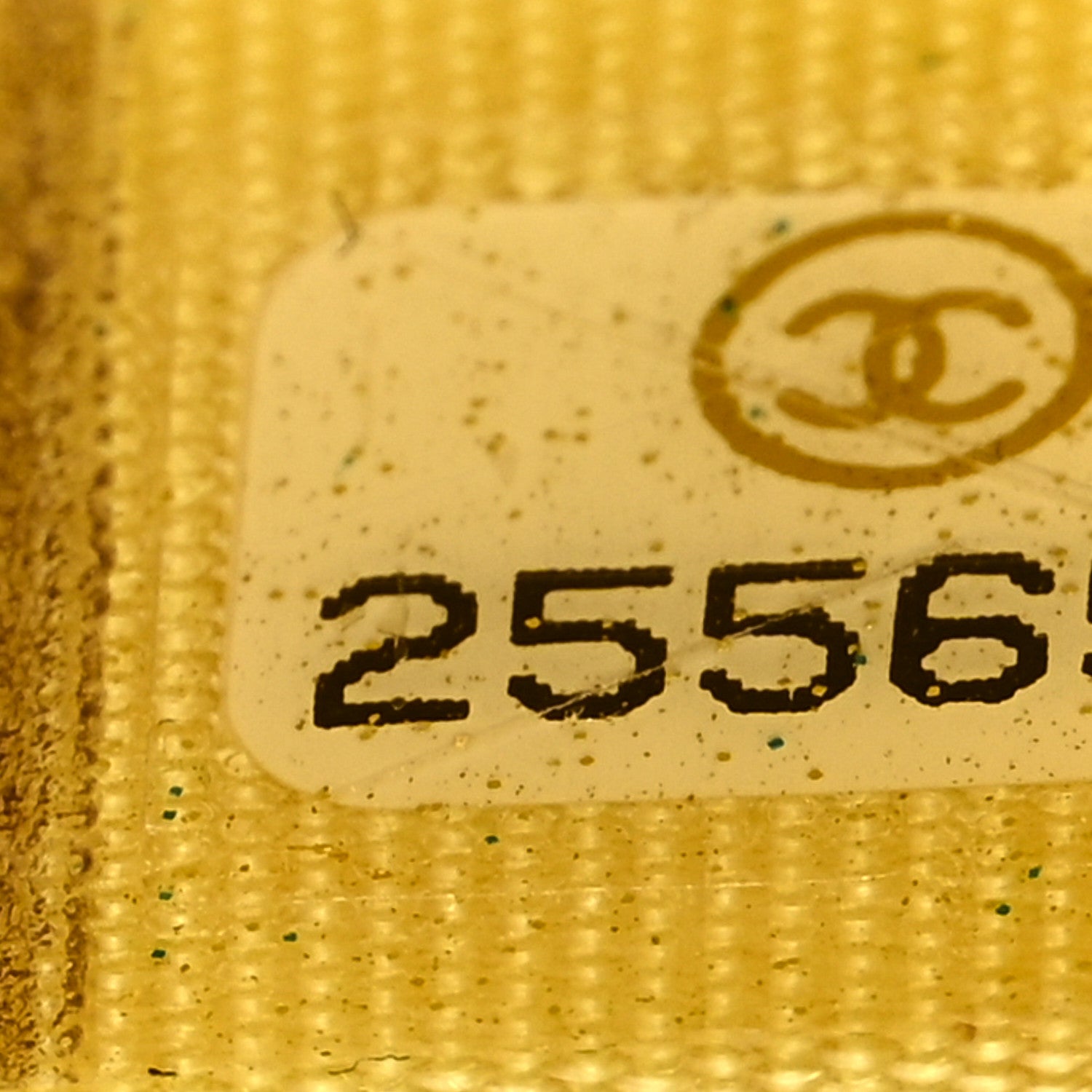 Chanel Caviar Quilted CC Filigree Wallet On Chain WOC Yellow 7 of 10