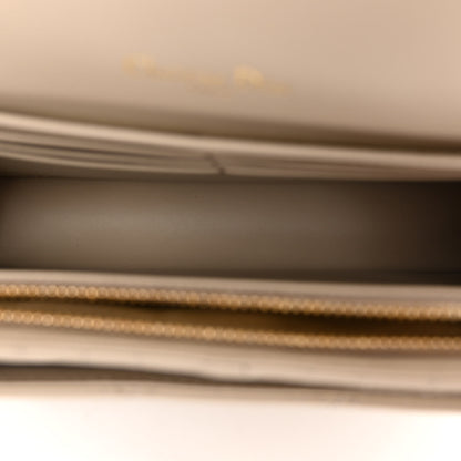Christian Dior Lambskin Cannage Miss Dior Chain Pouch Sand 5 of 9