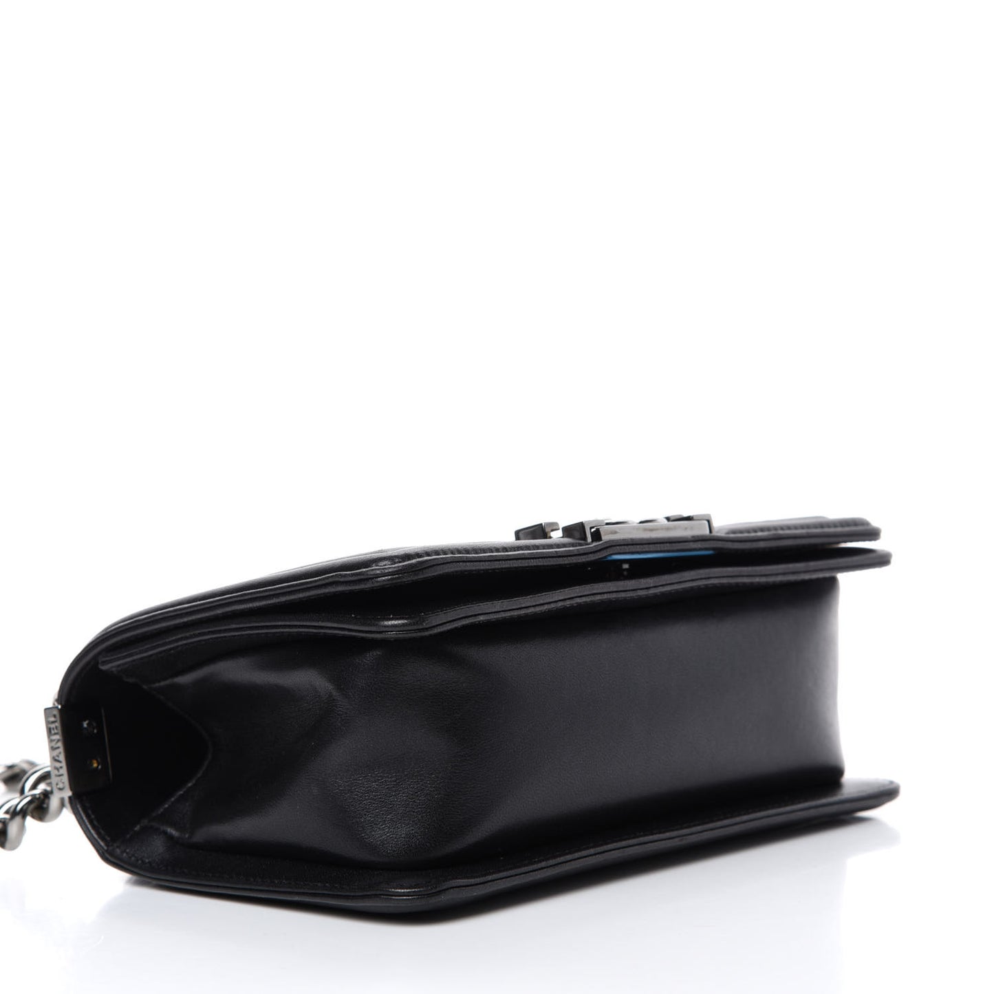 Galuchat Stingray Small Boy Flap Black