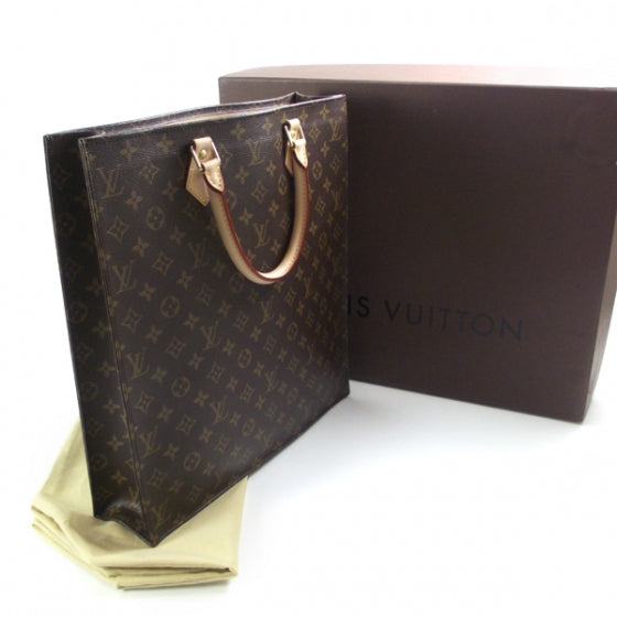 Louis Vuitton Monogram Sac Plat 3 of 9