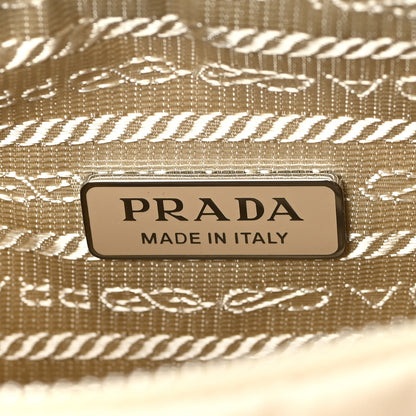 Prada Tessuto Nylon Studded Mini Re-Edition Bag Deserto 6 of 9