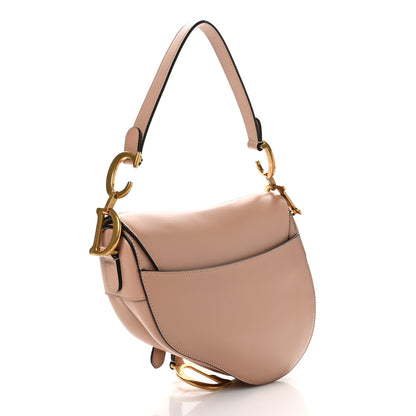 Christian Dior Calfskin Saddle Bag Pink 3 of 12
