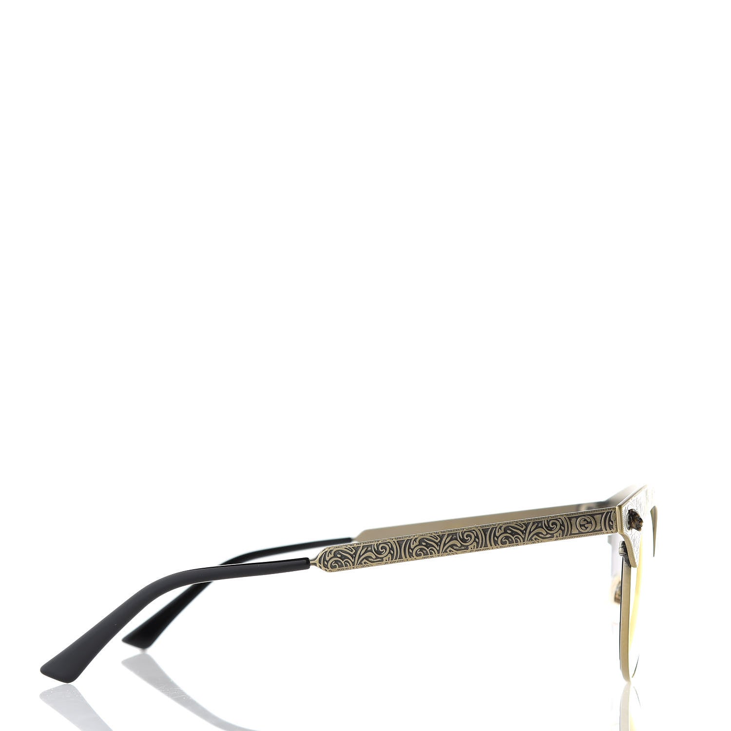 Gucci Cat Eye Sunglasses GG0223S Silver 3 of 8