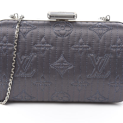 Louis Vuitton Monogram Motard Minaudiere Clutch Grey 13 of 13