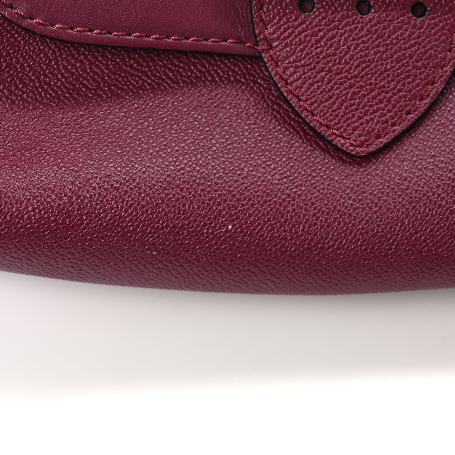 Burberry Soft Grain Calfskin Small Medley Crossbody Dark Plum 11 of 11