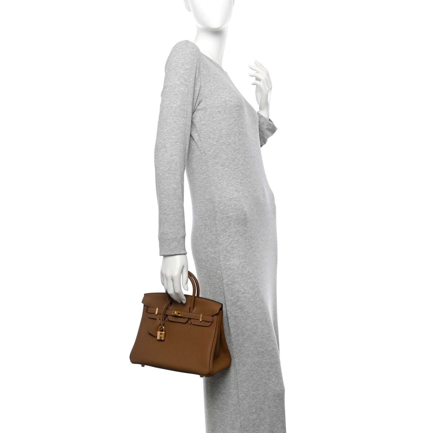 Hermes Togo Birkin 25 Alezan 2 of 11