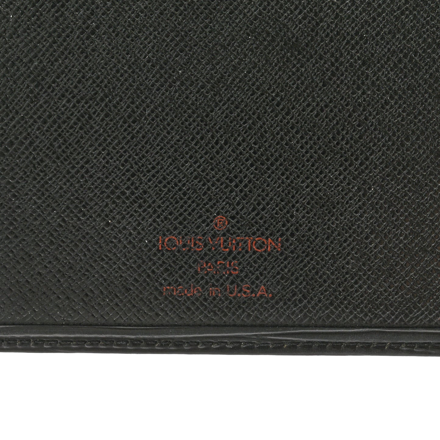 Epi Checkbook Cover Black