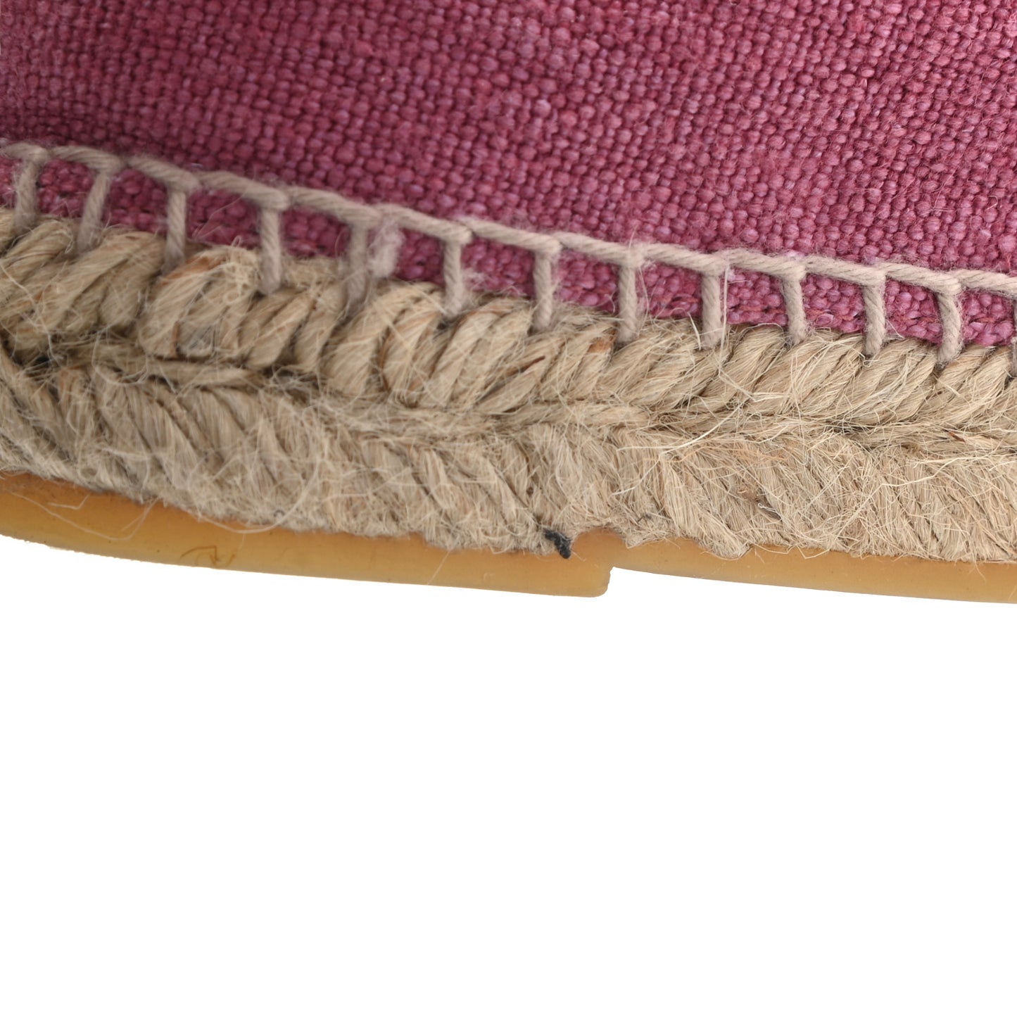 Linen CC Espadrilles 39 Pink Black