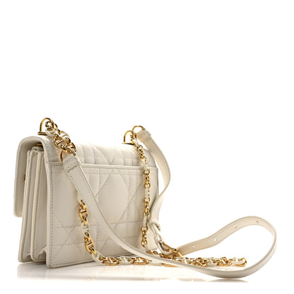 Christian Dior Lambskin Macrocannage Mini Miss Caro Bag Latte 3 of 11