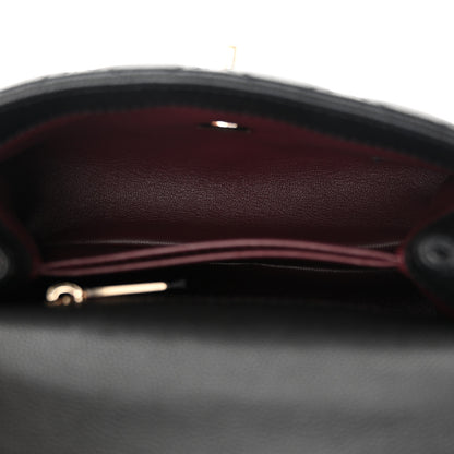 Chanel Caviar Quilted Extra Mini Coco Handle Flap Black 5 of 12