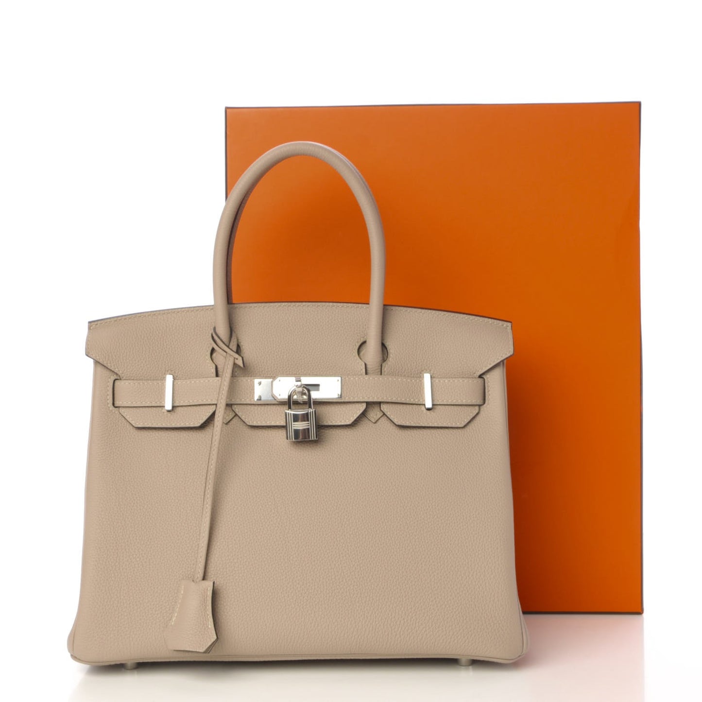 Togo Birkin 30 Gris Tourterelle