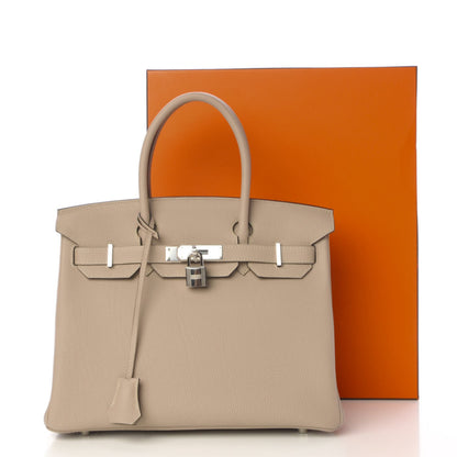Hermes Togo Birkin 30 Gris Tourterelle 33 of 33