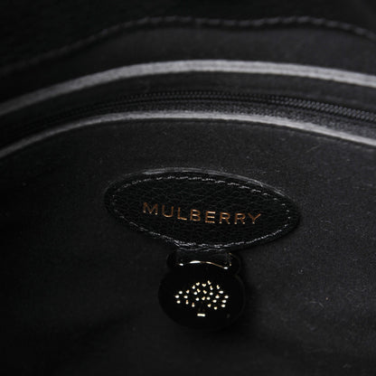 Mulberry Goat Printed Calfskin Small Freya Hobo Black 7 of 10