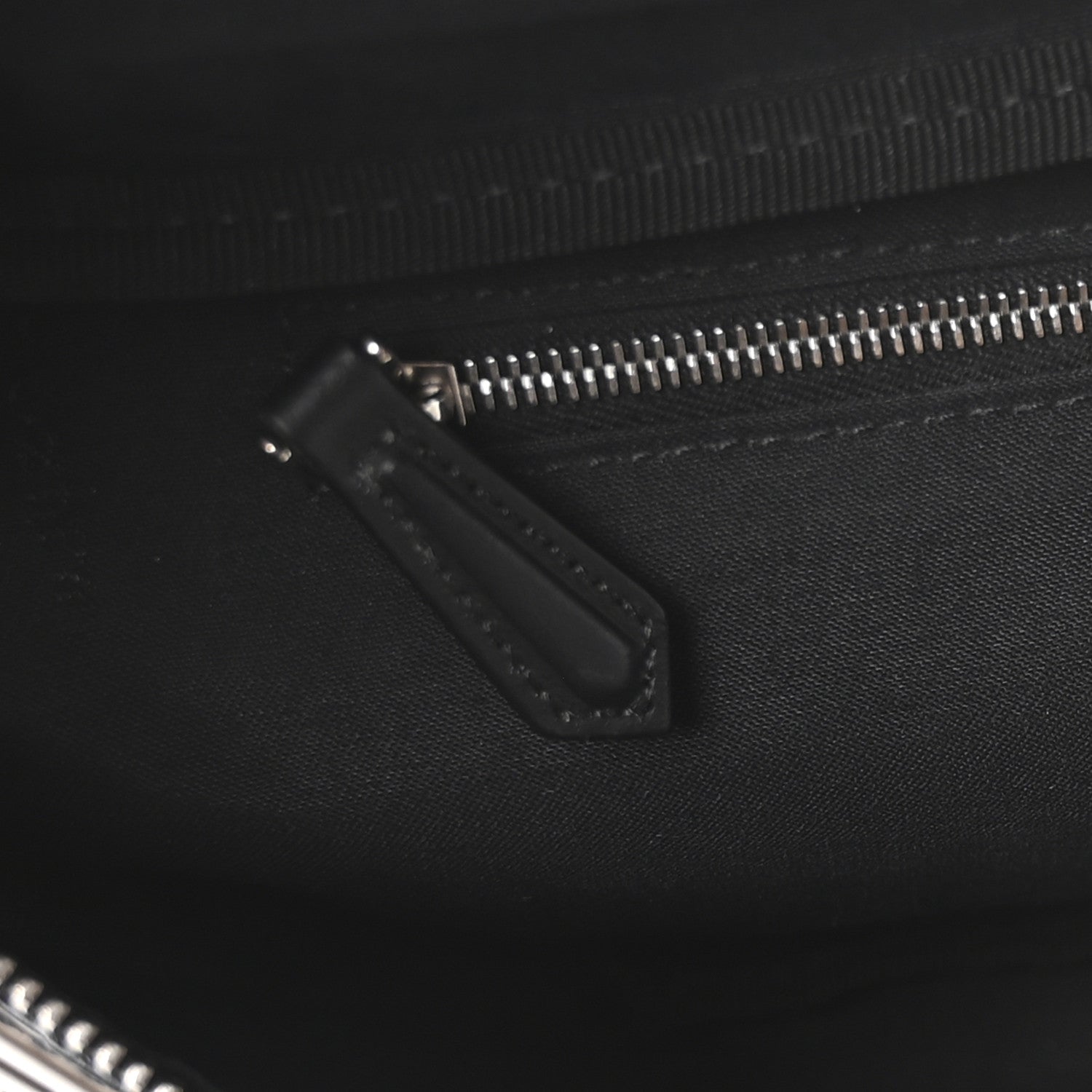 Fendi Vitello Century Bi-Color FF 1974 Embossed Belt Bag Maya Black 5 of 10