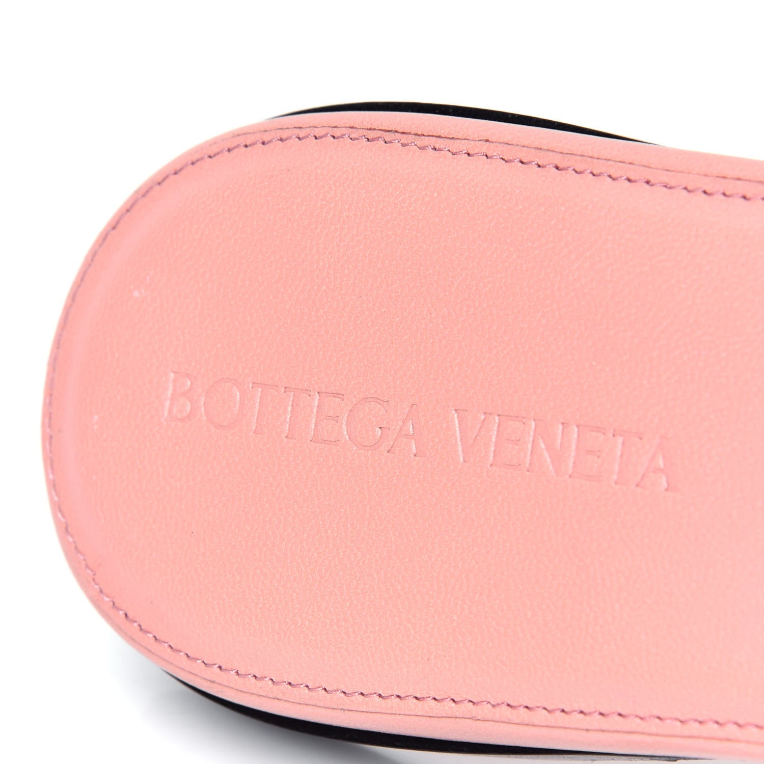 Bottega Veneta Nappa Quilted Rubber Lido Flat Sandals 38 Blossom 6 of 6