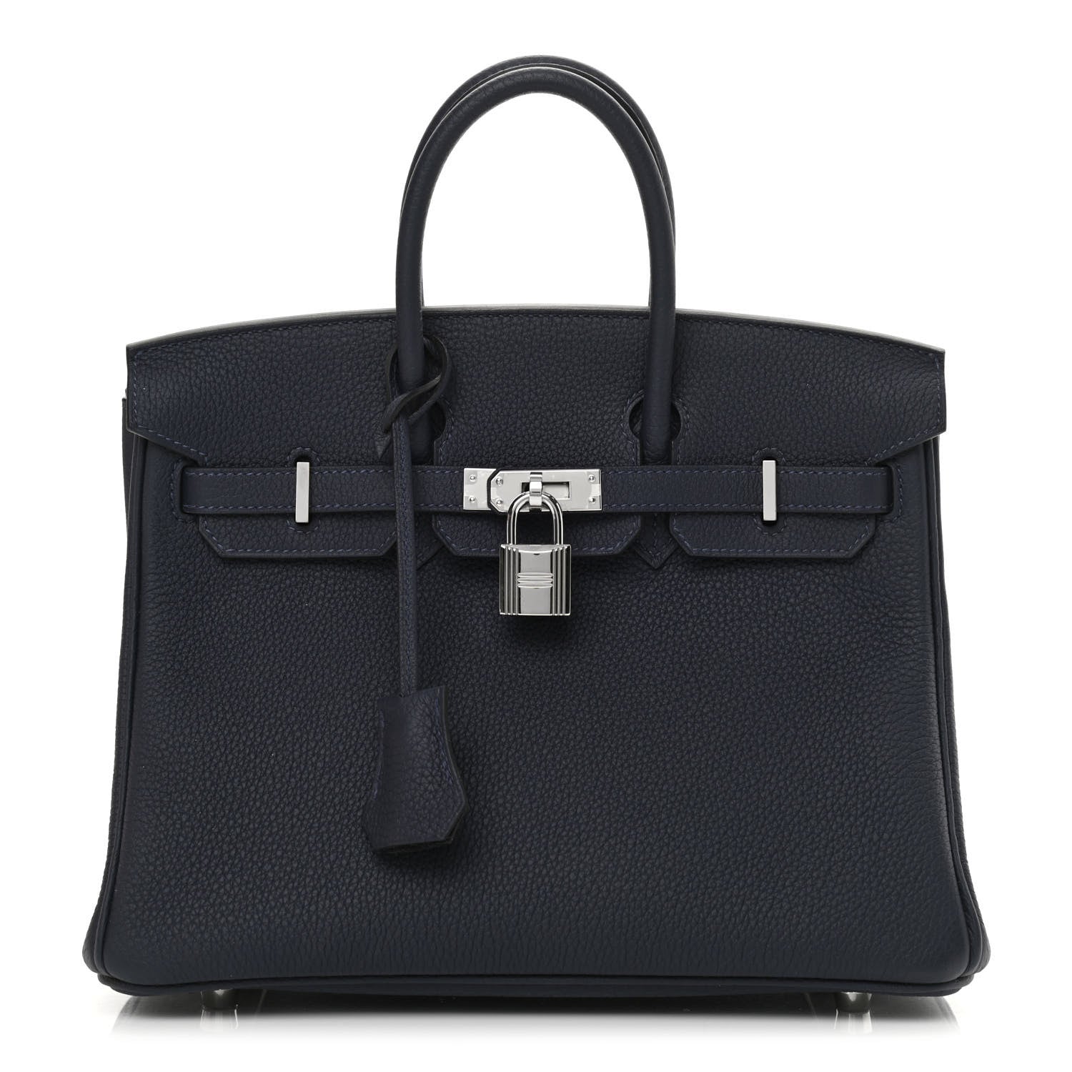 Hermes Togo Birkin 25 Bleu Nuit 1 of 11