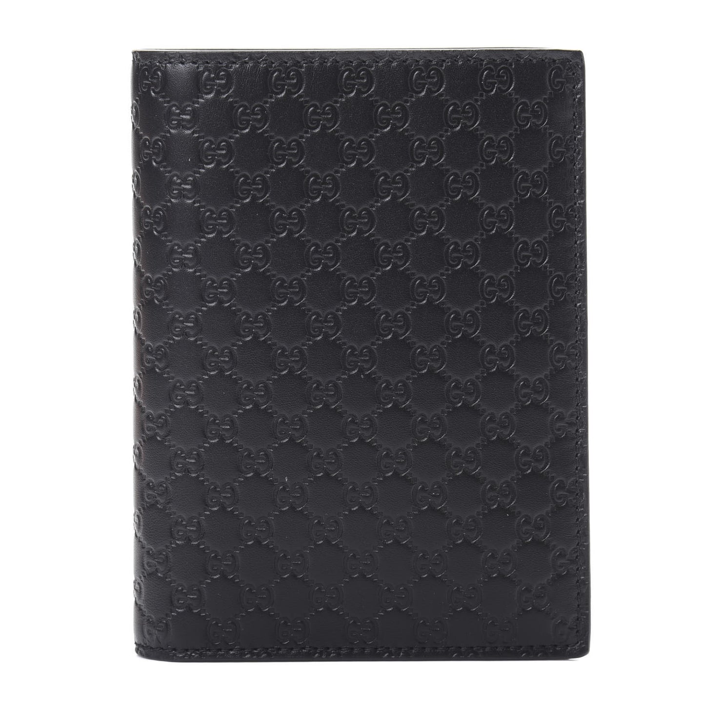 Microguccissima Passport Case Black