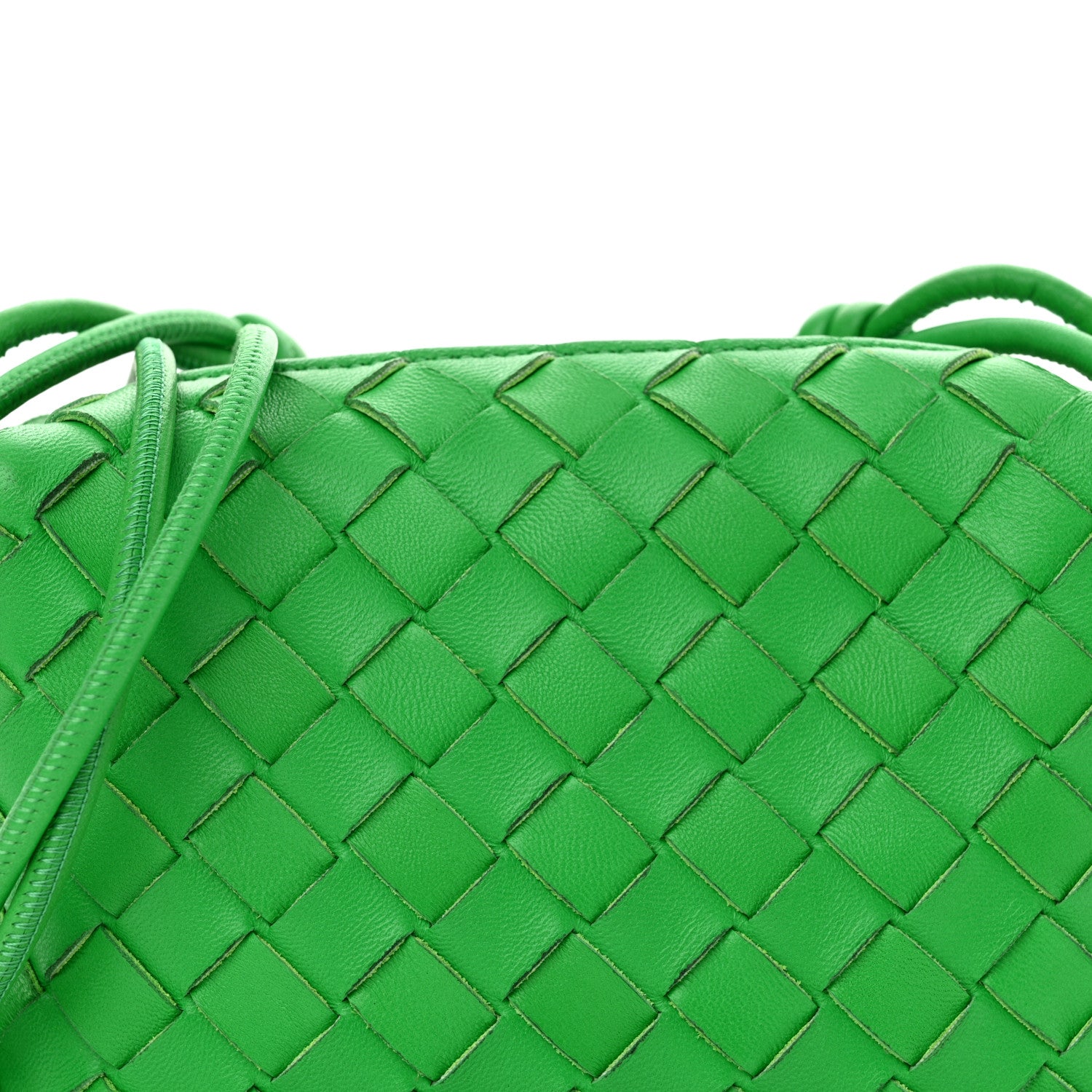 Bottega Veneta Nappa Intrecciato Mini Loop Camera Bag Parakeet 7 of 10
