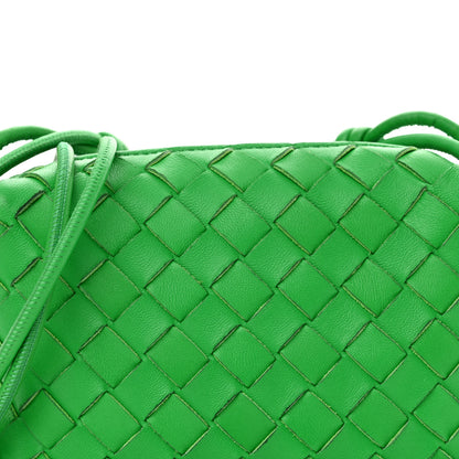Bottega Veneta Nappa Intrecciato Mini Loop Camera Bag Parakeet 7 of 10
