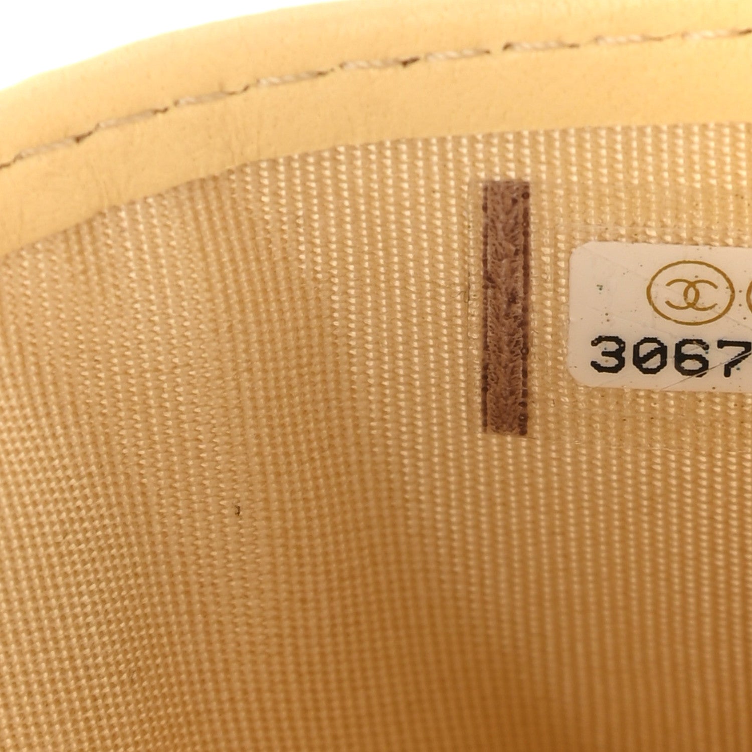 Chanel Lambskin Quilted Card Holder Yellow 8 of 9