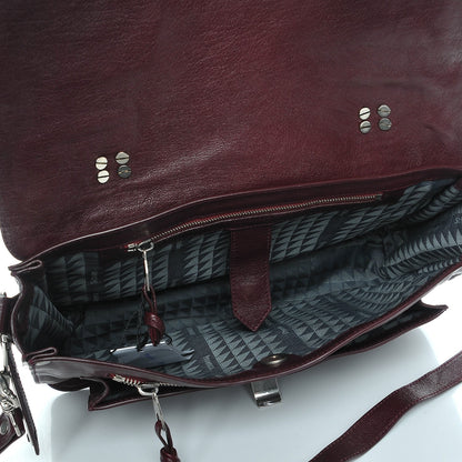 Proenza Schouler Lambskin Medium PS1 Satchel Oxblood 6 of 8