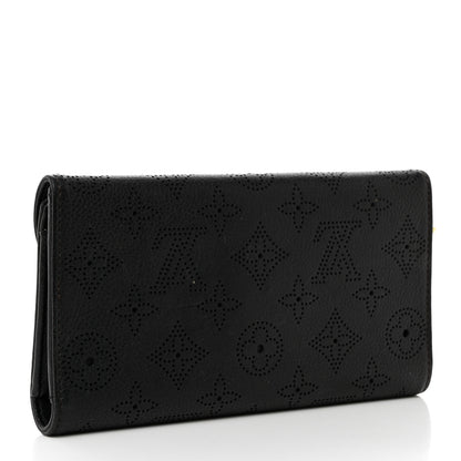 Louis Vuitton Mahina Amelia Wallet Black 3 of 8