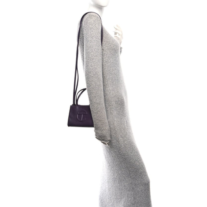 Telfar Vegan Leather Small Shopping Bag Eggplant 2 of 10