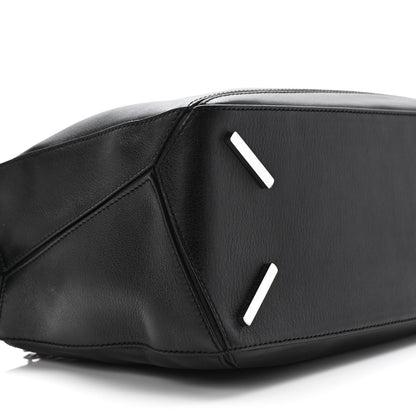 Loewe Calfskin Medium Puzzle Bag Black 8 of 12