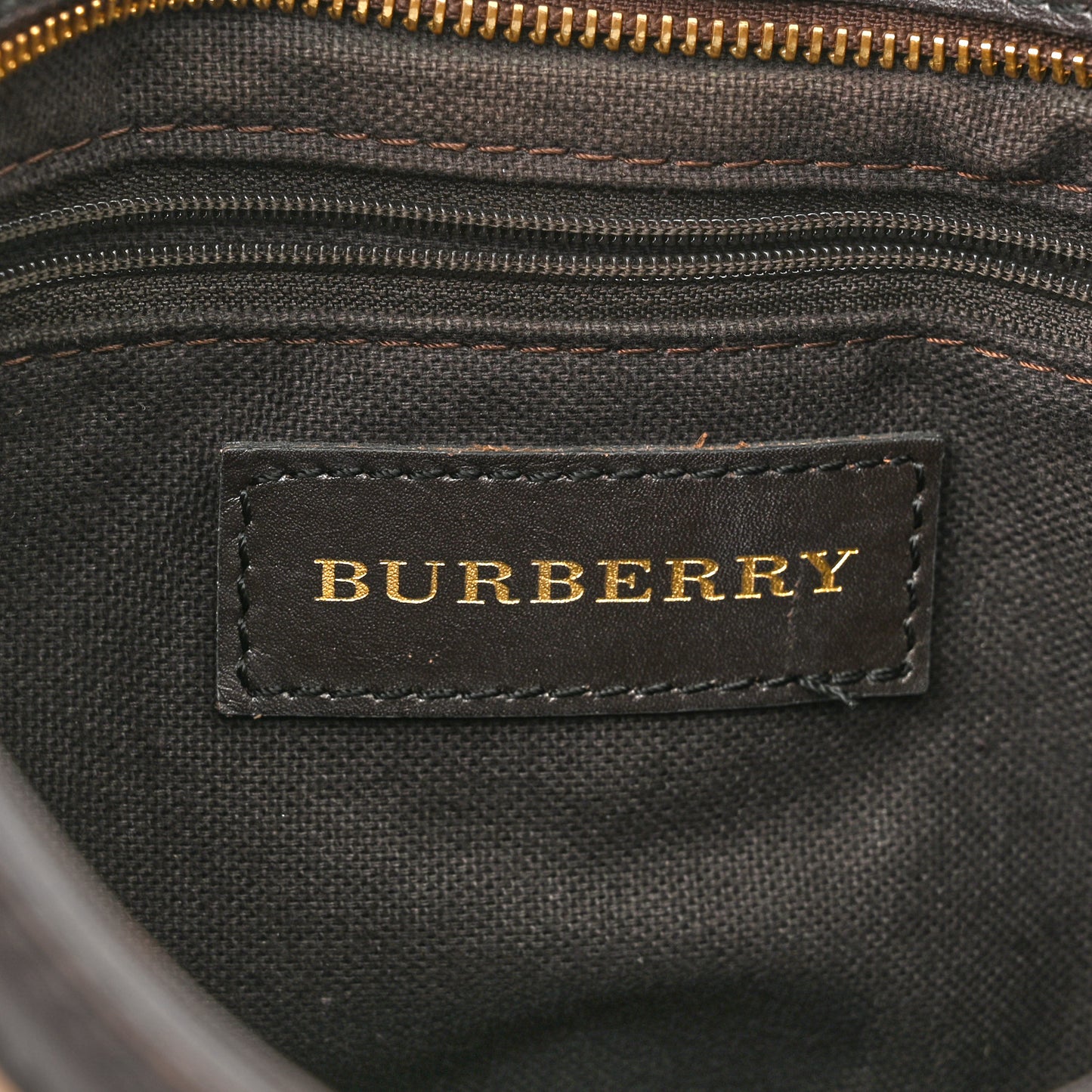 Haymarket Check Hartham Crossbody Chocolate