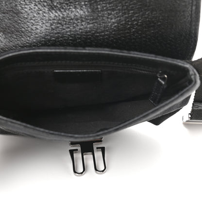 Gucci Monogram Waist Pouch Bag Black 5 of 9