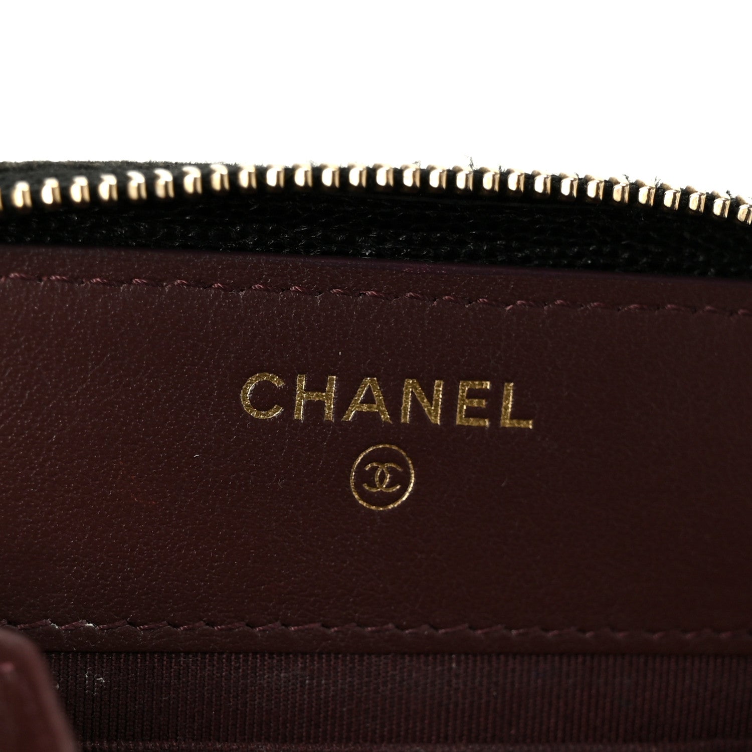 Chanel Caviar Quilted Phone Holder With Chain Black 7 of 12