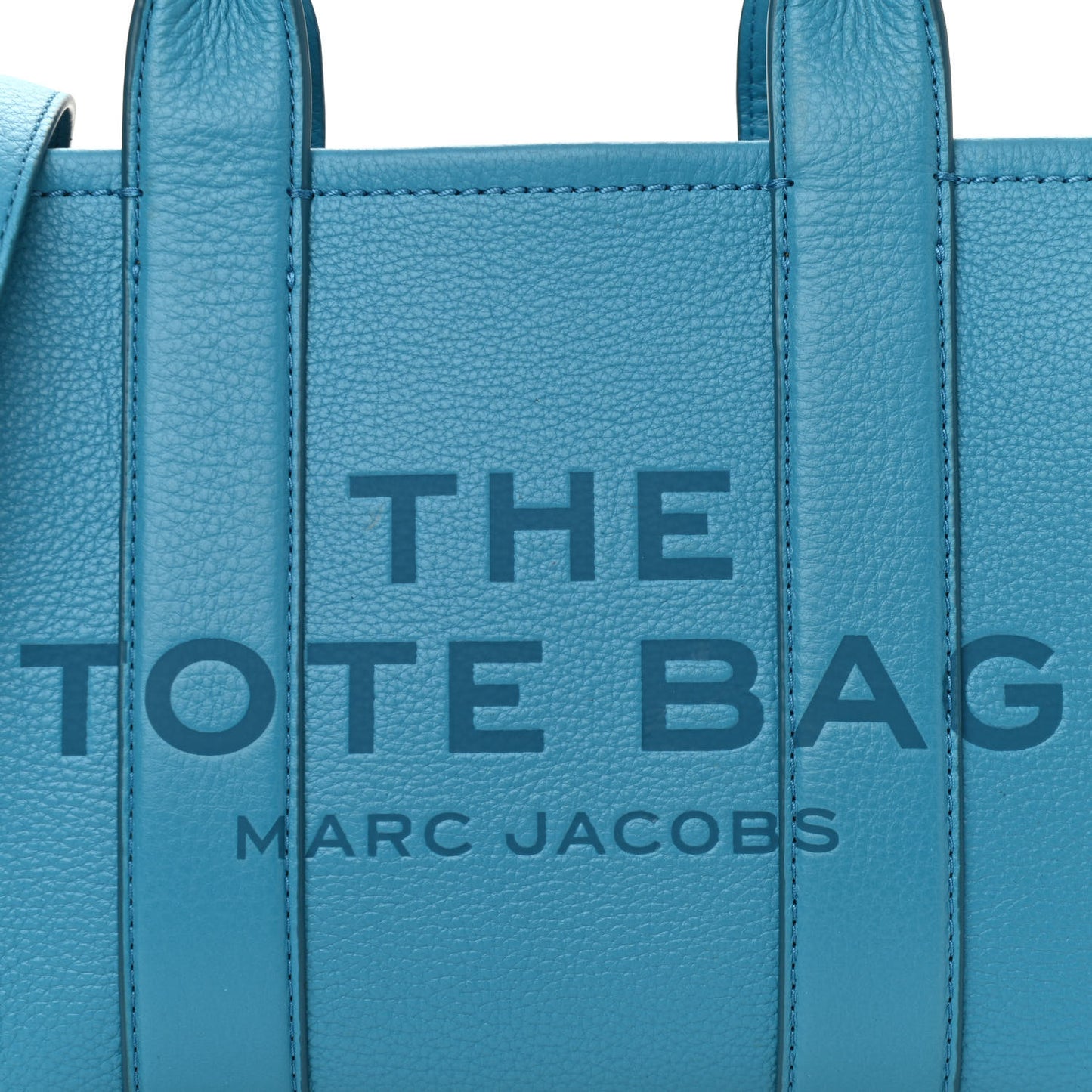 Grained Calfskin Small The Tote Bag Barrier Reef