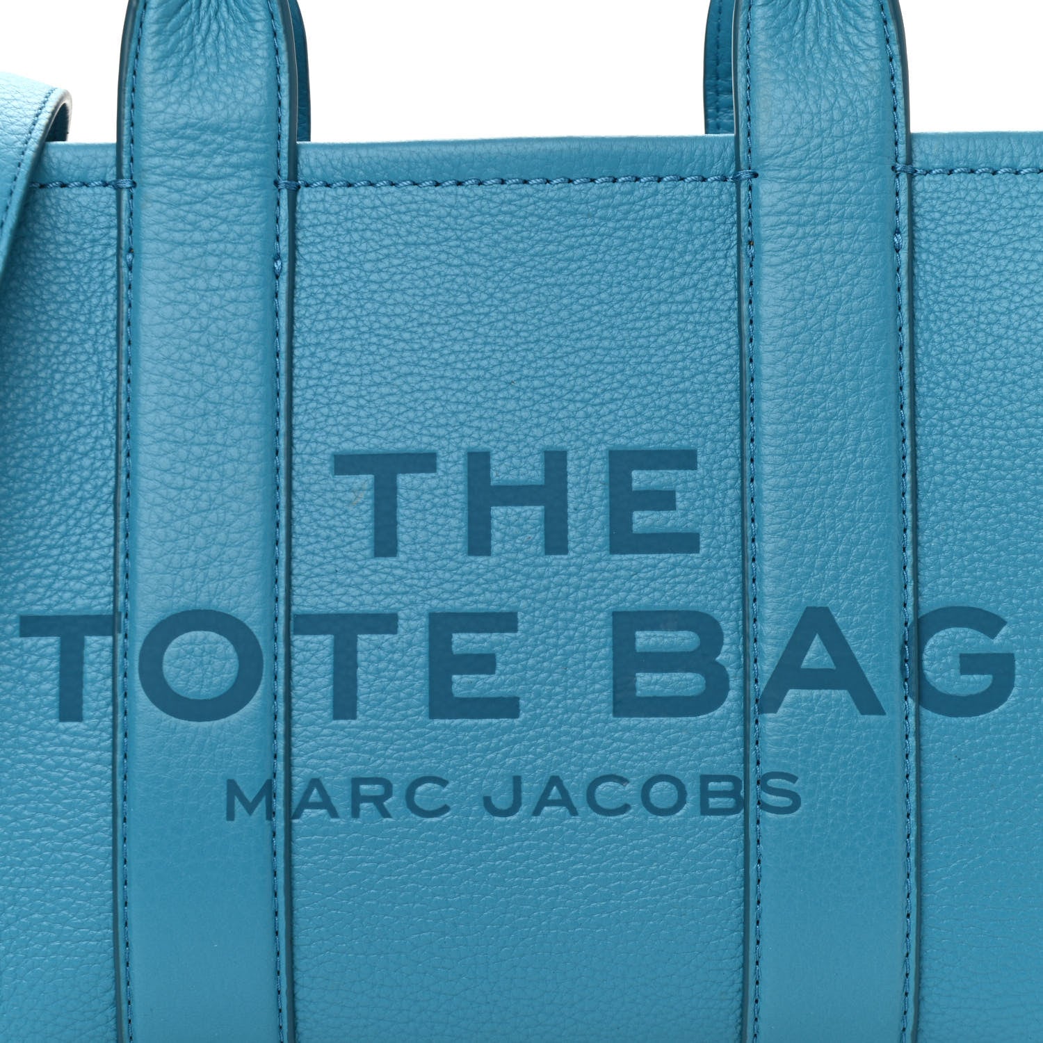Marc Jacobs Grained Calfskin Small The Tote Bag Barrier Reef 8 of 15