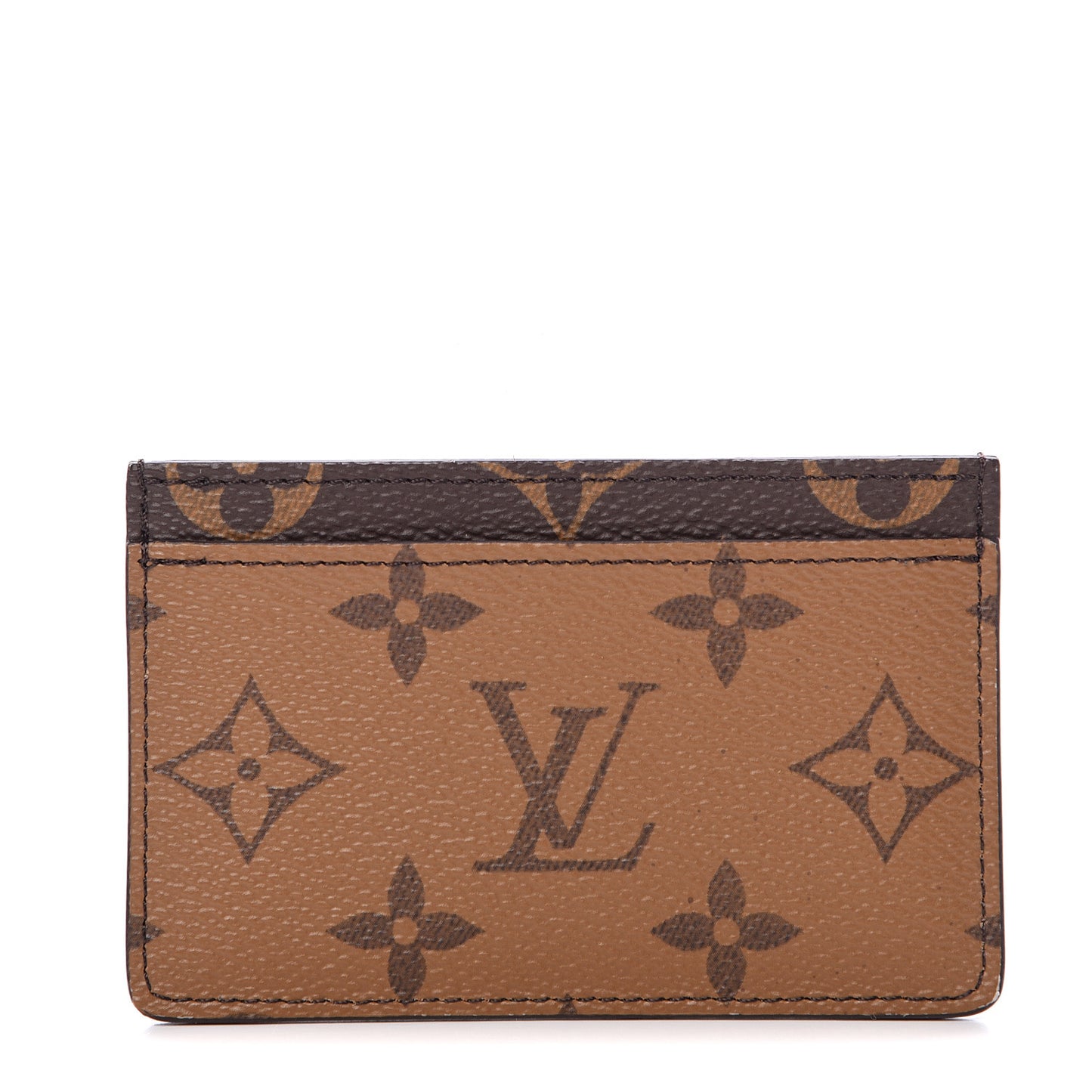 Reverse Monogram Card Holder