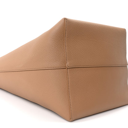 The Row Grained Calfskin Large N/S Park Tote Sandpit 8 of 9