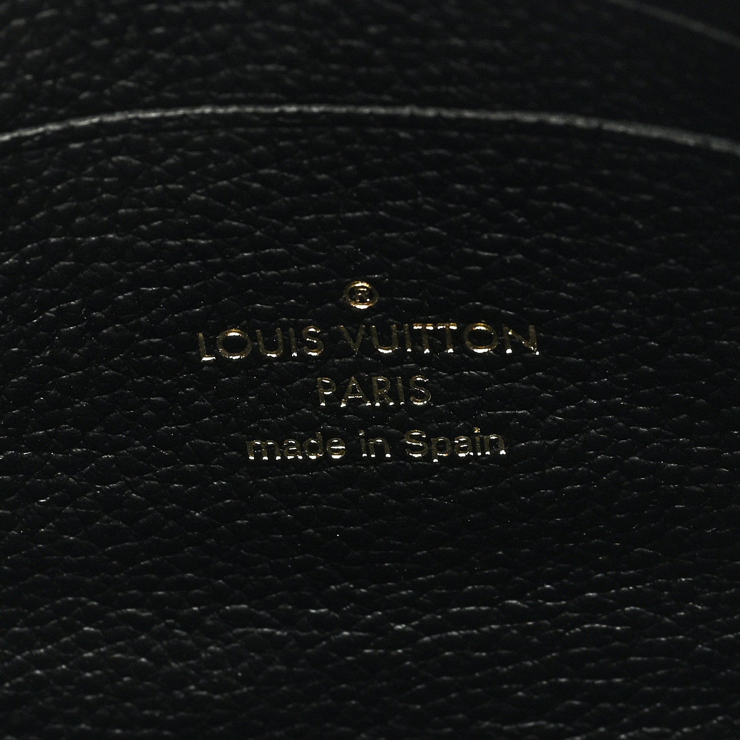 Louis Vuitton Empreinte Double Zip Pochette Black 7 of 9