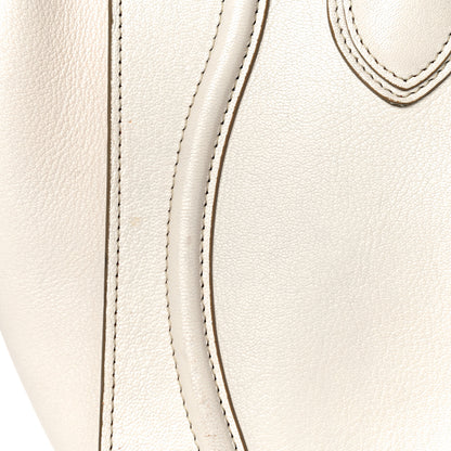 Celine Goatskin Mini Luggage White 20 of 33