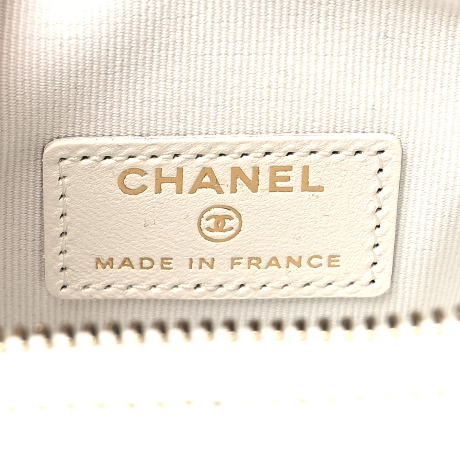 Chanel Lambskin Quilted CC In Love Heart Clutch With Chain White 6 of 11