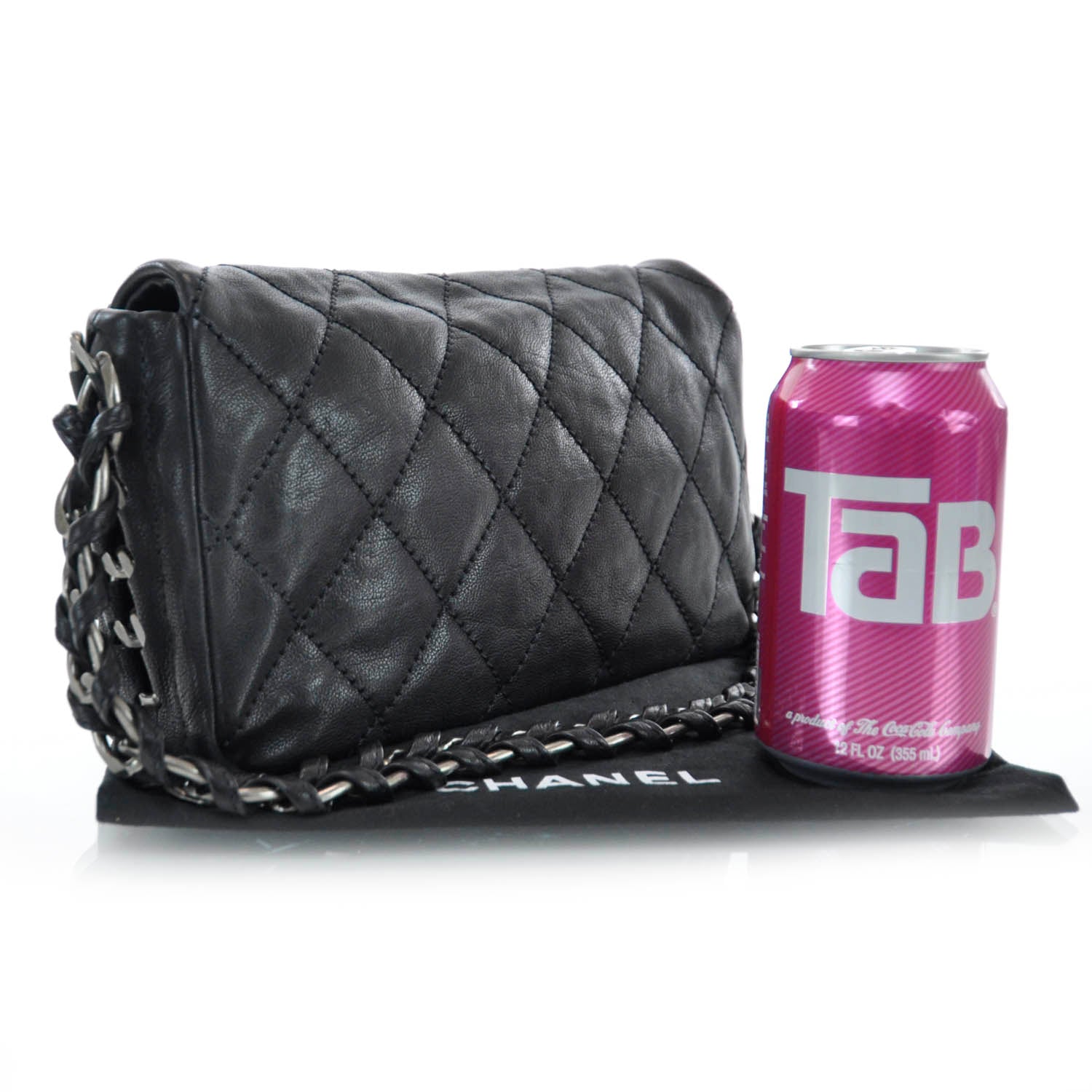 Chanel Leather Modern Chain Flap Black 3 of 8