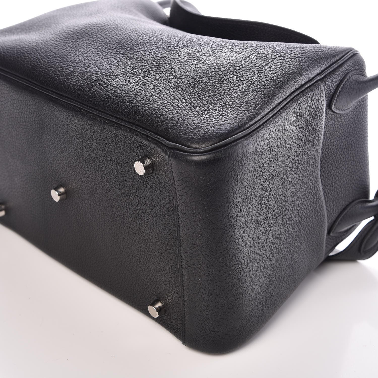 Hermes Taurillon Clemence Lindy 30 Black 10 of 12
