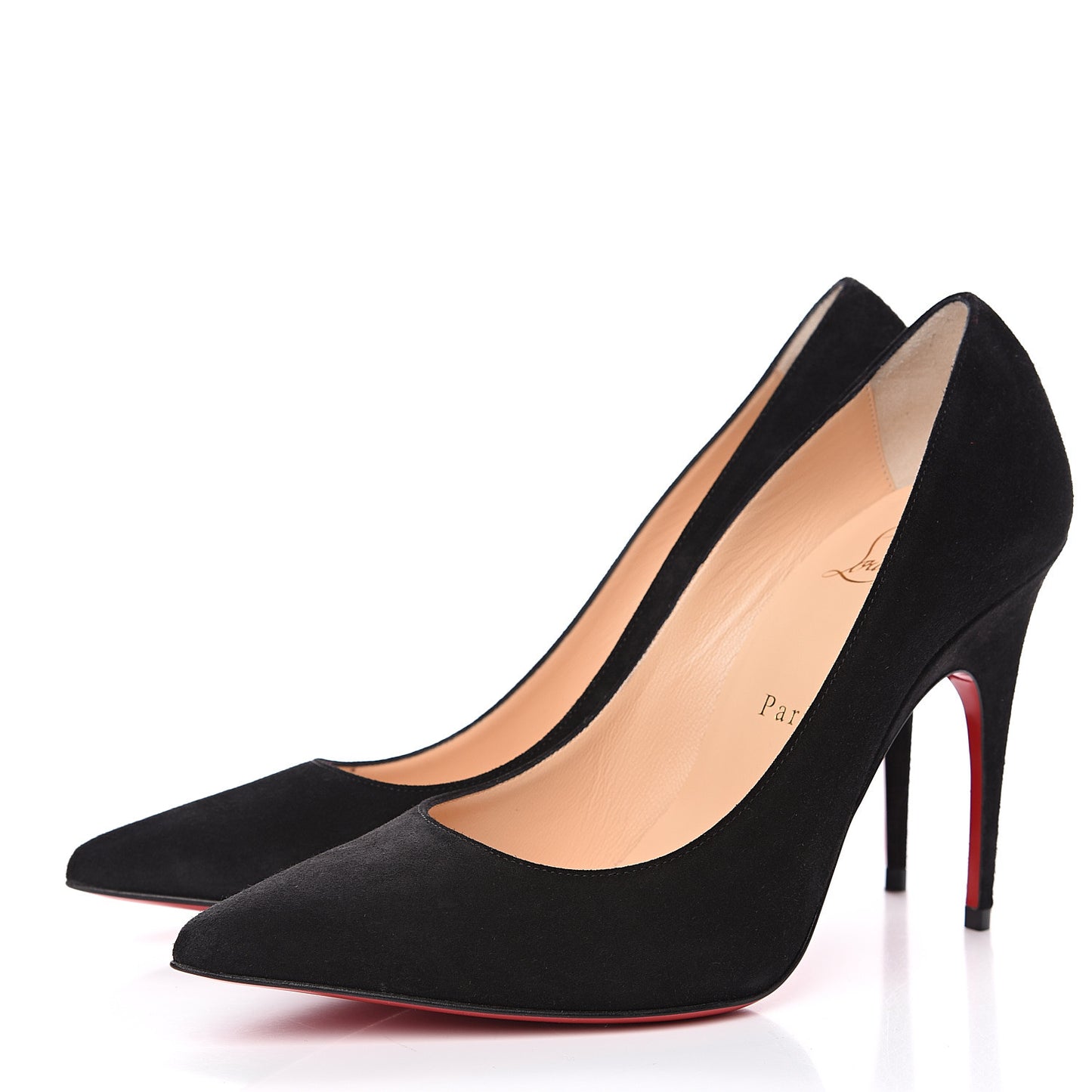 Veau Velours Alminette 100 Pumps 38.5 Black